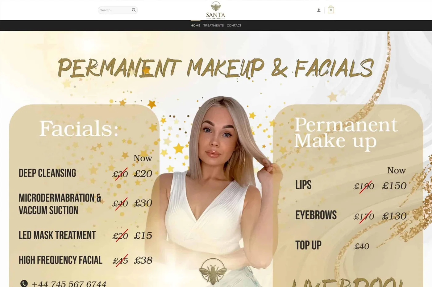 Permanent by SM — website design from the DexCloud portfolio
