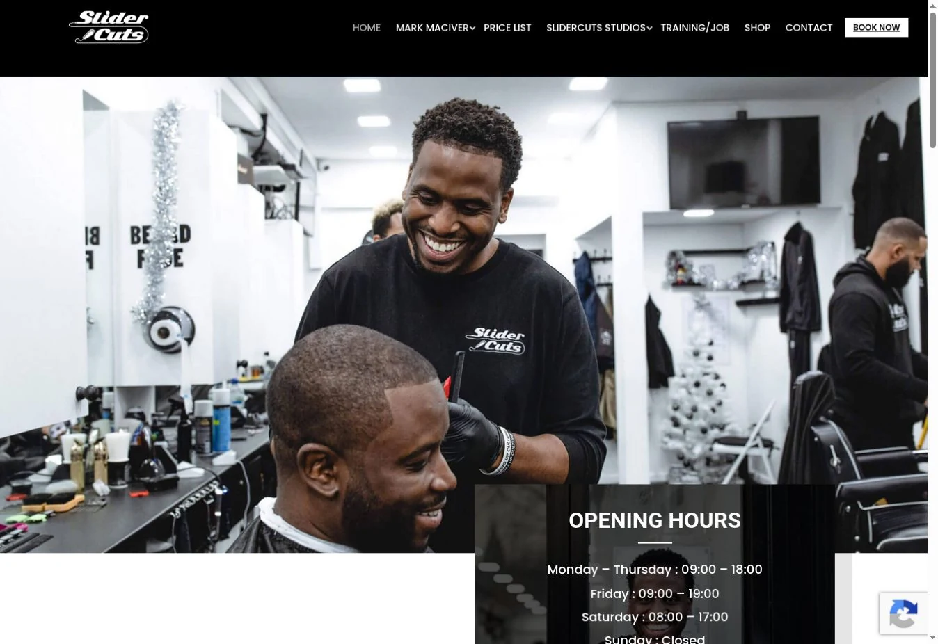 SliderCuts homepage