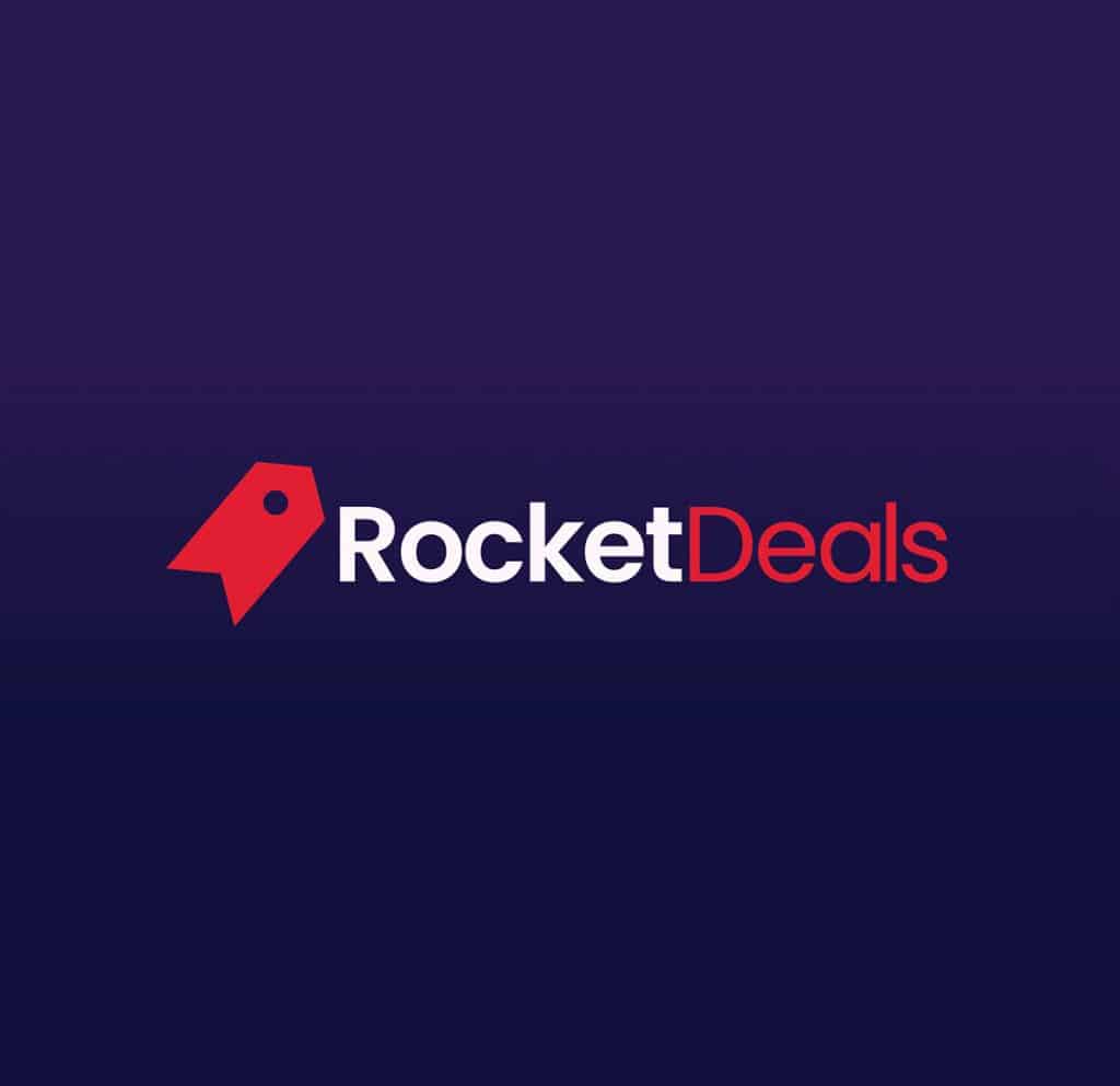 Rocket Deals logo and banner by DexCloud